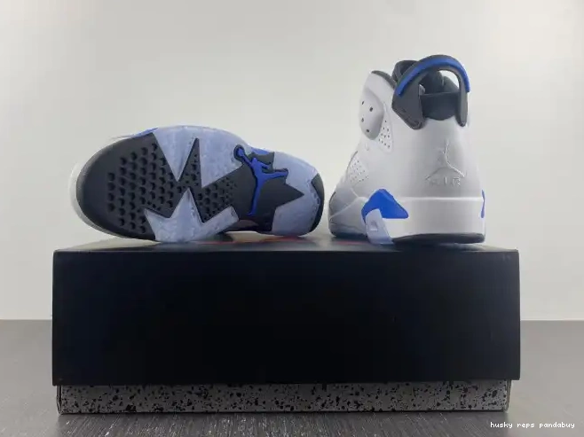 Rep Husky 6 Sport 384664-107 (2014) Retro Blue Air Jordan 0323